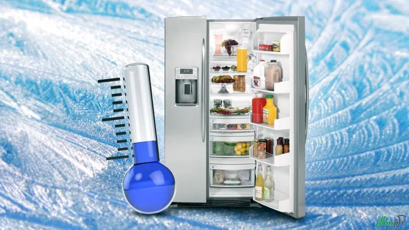 تنظیم دمای یخچال ال جی