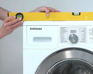 تراز نبودن ماشین لباس شویی