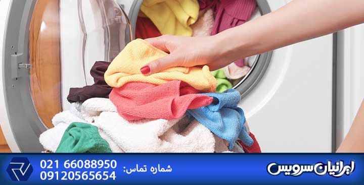 علت خشک نشدن لباس در ماشین لباسشویی چیست ؟