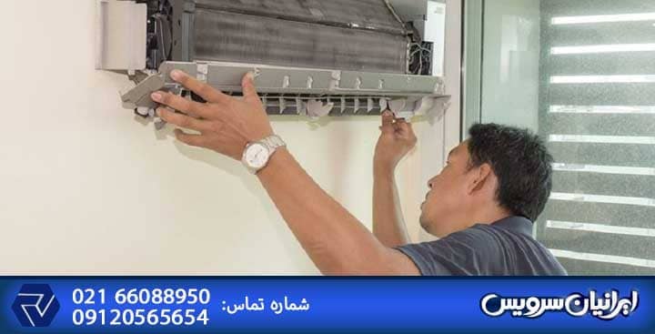 سوختن فن از علت باد گرم زدن کولر گازی