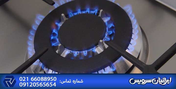 علت زرد سوختن شعله اجاق گاز چیست ؟