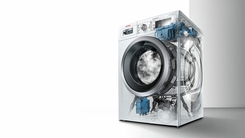 علت لرزش ماشین لباس شویی بوش