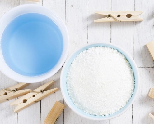 مایع لباس شویی استفاده کنیم یا پودر